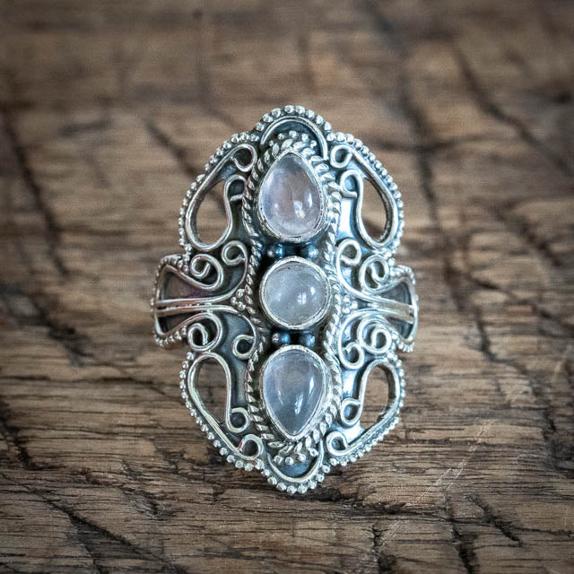 Indie Rose Quartz Ring