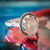 Bohemian Rose Quartz Ring