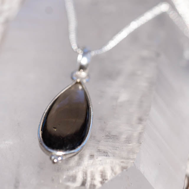 Elegant Smoky Quartz Necklace