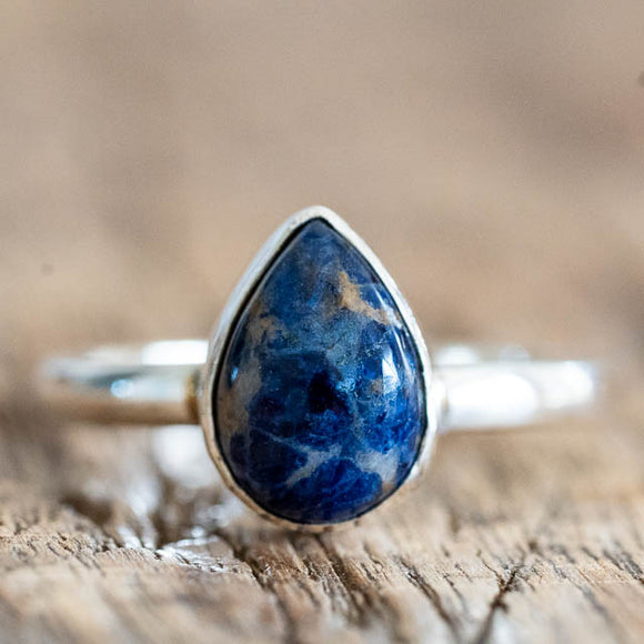 Sodalite Tear Ring