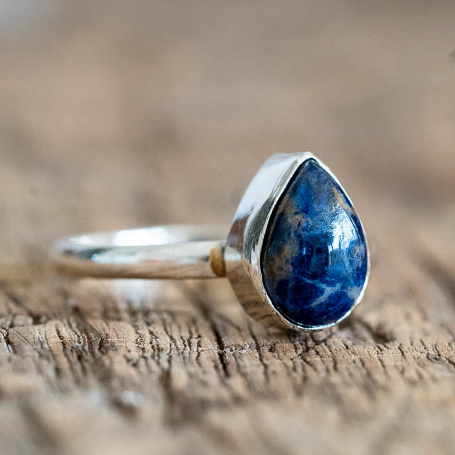 Sodalite Tear Ring