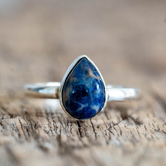 Sodalite Tear Ring