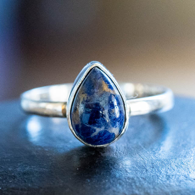 Sodalite Tear Ring