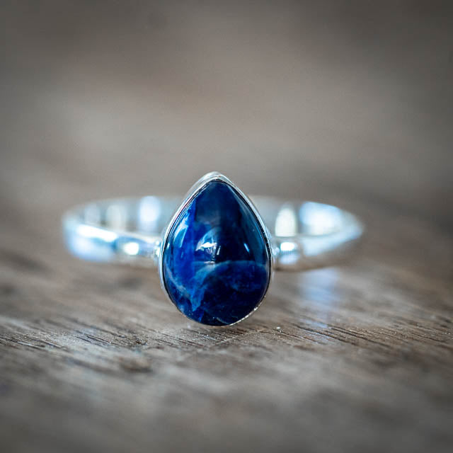 Sodalite Tear Ring