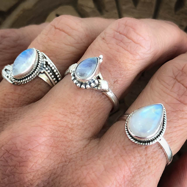 Serendipity Moonstone Ring