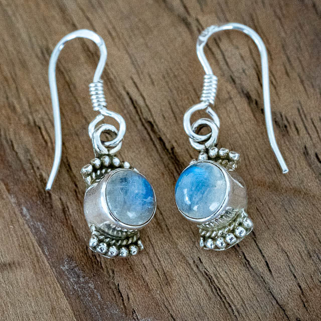 Wanderlust Moonstone Earrings