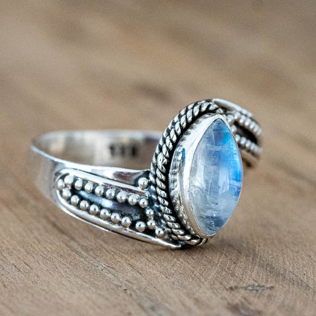 Zara Moonstone Ring