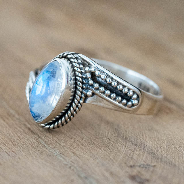 Zara Moonstone Ring