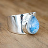 Sterling Moonstone Ring