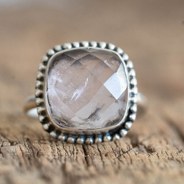 Rose Quartz Ring