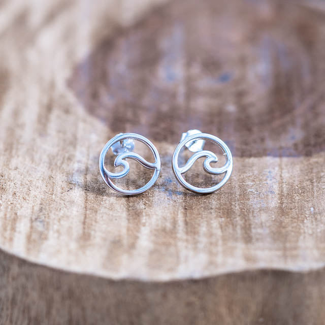 Silver Surf Studs
