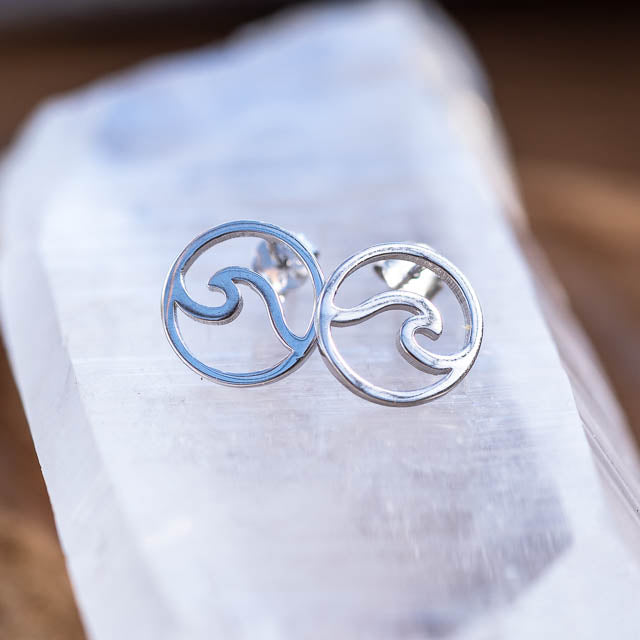 Silver Surf Studs
