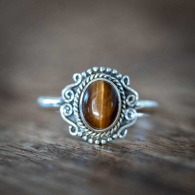 Arabelle Tiger's Eye Ring