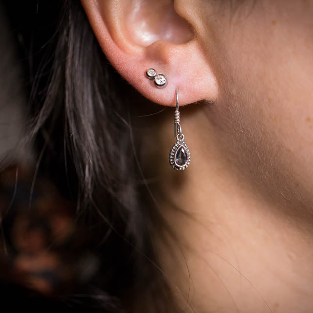 Pear Cut Mystic Topaz Earrings