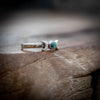 Double Moon Turquoise Ring