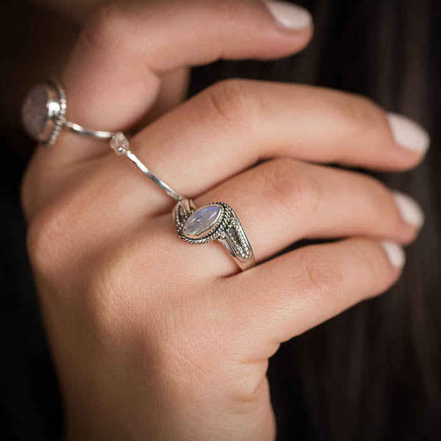 Zara Moonstone Ring