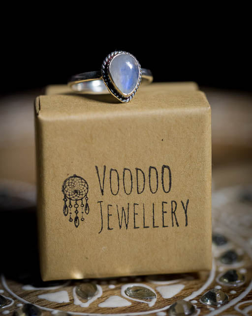 Moon Drop Ring